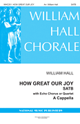 How Great Our Joy SATB choral sheet music cover